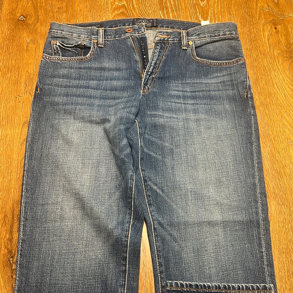 Mens lucky brand straight jean 34x30